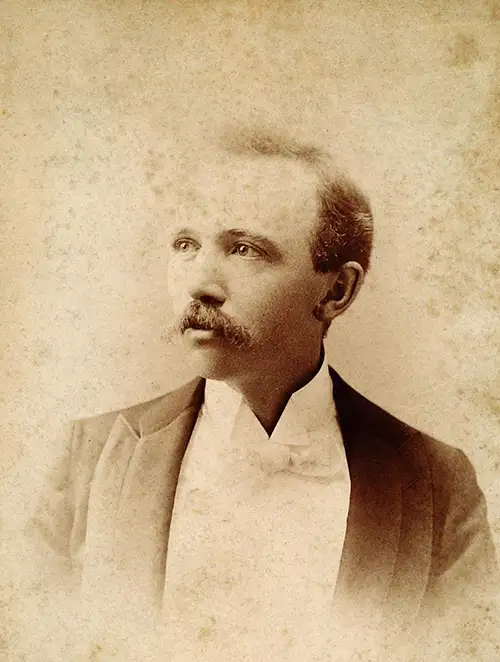 James Donaldson Parker medical student at University of Michigan circa 1891