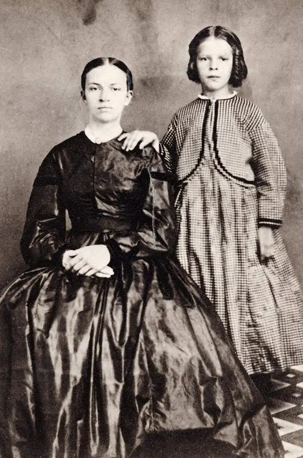 Mary Augusta and Clara Bolles